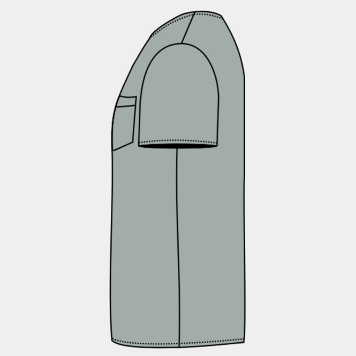 Left Sleeve (Short)