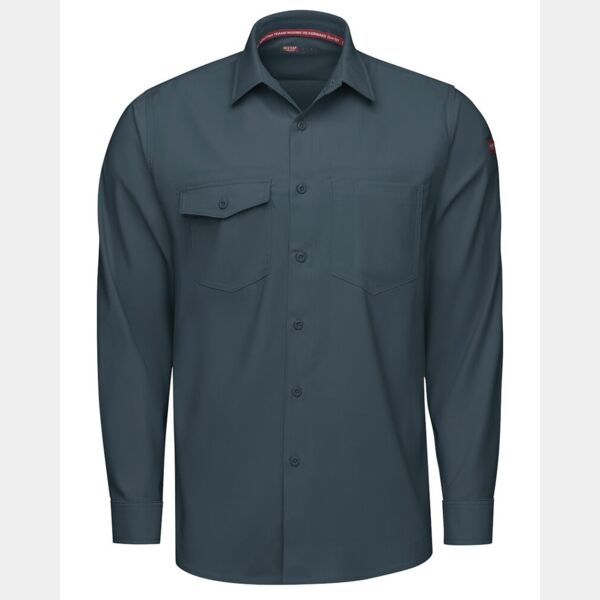 Men's Tall Cooling Long Sleeve Work Shirt Thumbnail