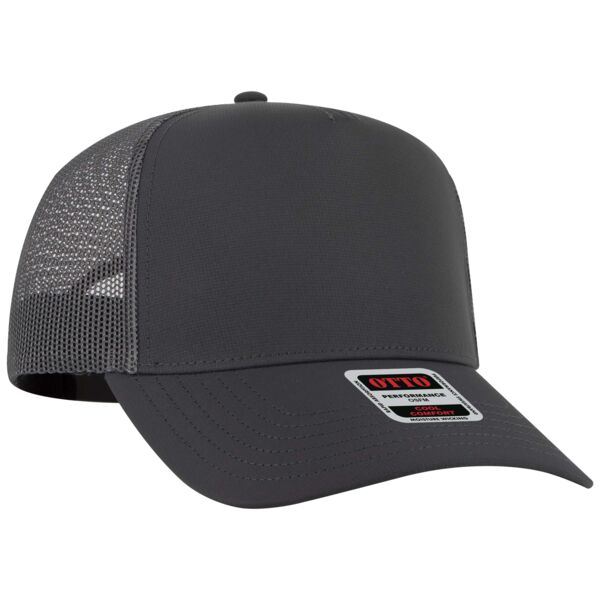 OTTO Cap OTTO CAP 5 Panel Mid Profile Mesh Back Trucker Hat 32-1 OTTO CAP 5 Panel Mid Profile Mesh Back Trucker Hat Thumbnail