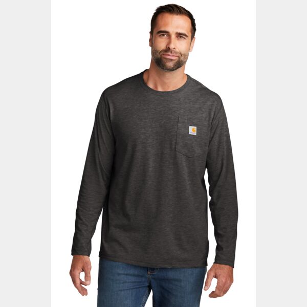 Carhartt Force ® Long Sleeve Pocket T Shirt CT106656 Force ® Long Sleeve Pocket T Shirt Thumbnail