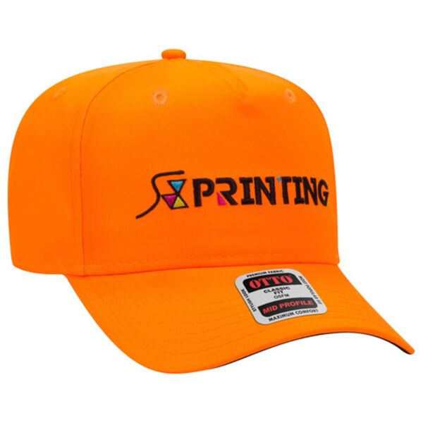 OTTO Cap OTTO CAP 5 Panel Mid Profile Baseball Cap 31-069 OTTO CAP 5 Panel Mid Profile Baseball Cap Thumbnail