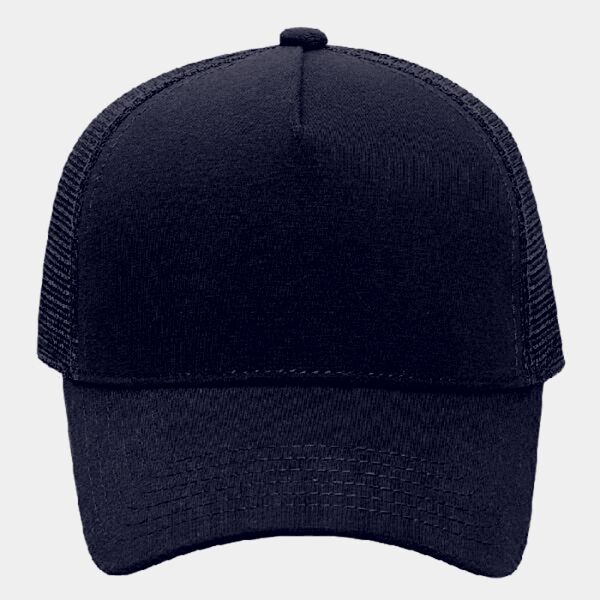 OTTO Cap OTTO CAP 5 Panel Mid Profile Mesh Back Trucker Hat 32-934 OTTO CAP 5 Panel Mid Profile Mesh Back Trucker Hat Thumbnail