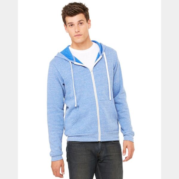 Triblend Sponge Fleece Full-Zip Hoodie Thumbnail