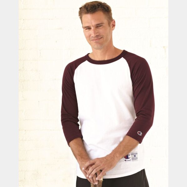 Three-Quarter Raglan Sleeve Baseball T-Shirt Thumbnail