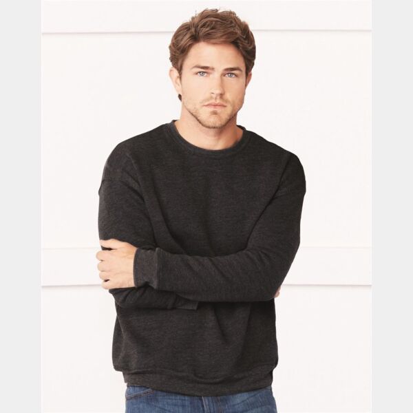 Sponge Fleece Drop Shoulder Crewneck Sweatshirt Thumbnail