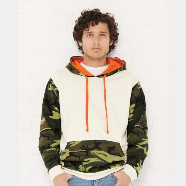 Fashion Camo Hooded Sweatshirt Thumbnail