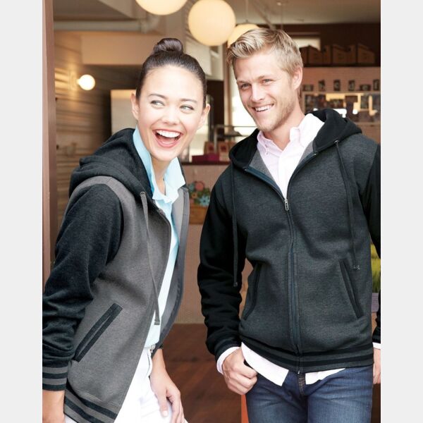 Heavyweight Varsity Full-Zip Hooded Sweatshirt Thumbnail