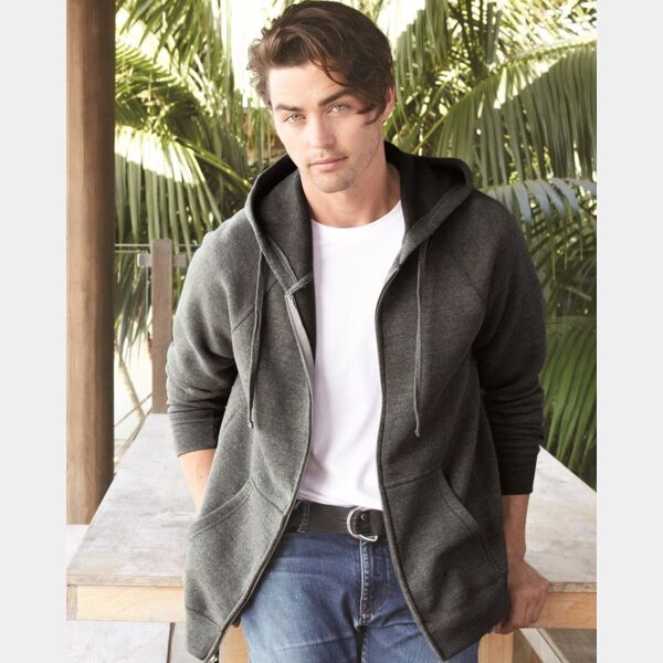 Special Blend Raglan Full-Zip Hooded Sweatshirt Thumbnail