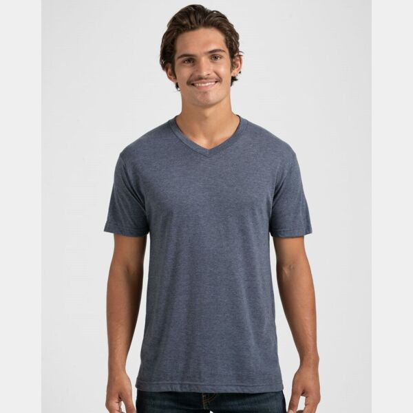 Unisex Poly-Rich V-Neck T-Shirt Thumbnail