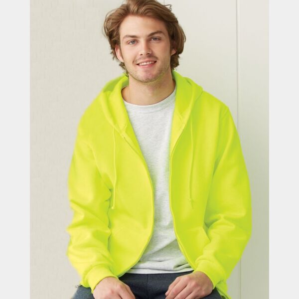 Jerzees NuBlend® Full-Zip Hooded Sweatshirt 993MR NuBlend® Full-Zip Hooded Sweatshirt Thumbnail