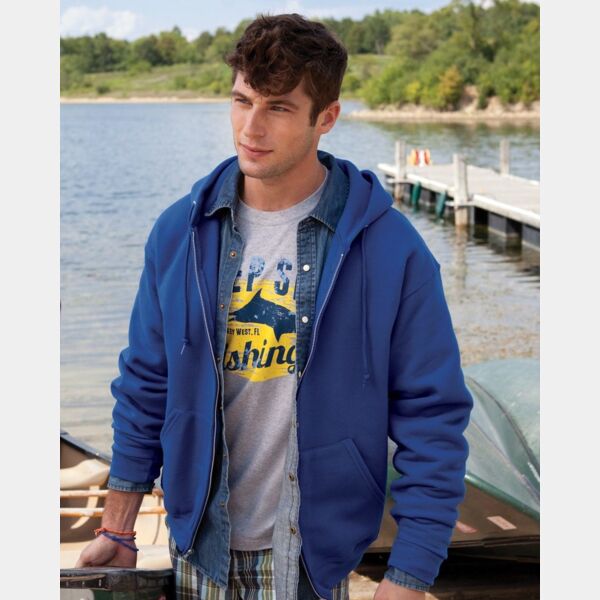 Jerzees Super Sweats NuBlend® Full-Zip Hooded Sweatshirt 4999MR Super Sweats NuBlend® Full-Zip Hooded Sweatshirt Thumbnail