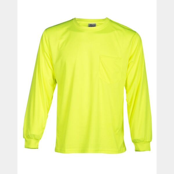 Kishigo Microfiber Polyester Long Sleeve T-Shirt 9122-9123 Microfiber Polyester Long Sleeve T-Shirt Thumbnail