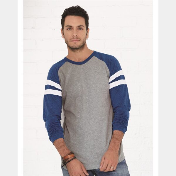 Fine Jersey Mash Up Long Sleeve Tee Thumbnail