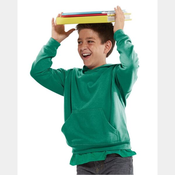 LAT Youth Pullover Fleece Hoodie 2296 Youth Pullover Fleece Hoodie Thumbnail
