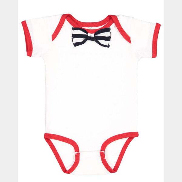 Baby Rib Infant Bow Tie Bodysuit Thumbnail