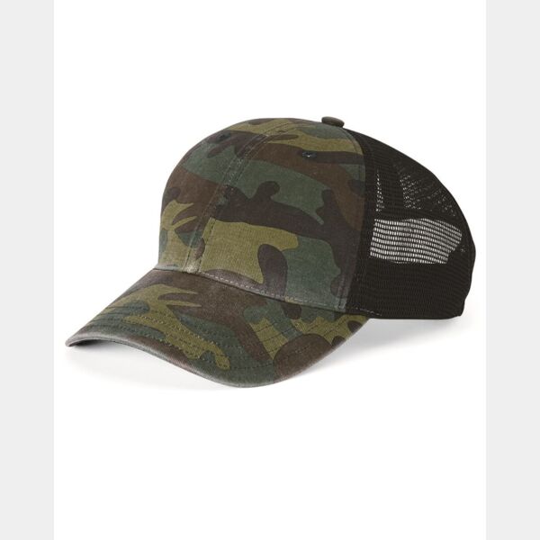 Richardson Washed Printed Trucker Cap 111P Washed Printed Trucker Cap Thumbnail