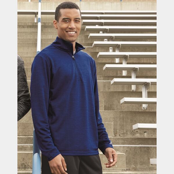 Striated Quarter-Zip Pullover Thumbnail