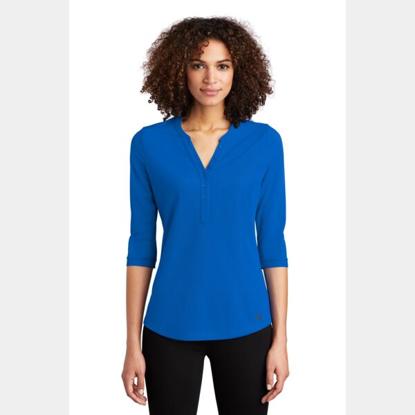 Ladies Jewel Henley Thumbnail