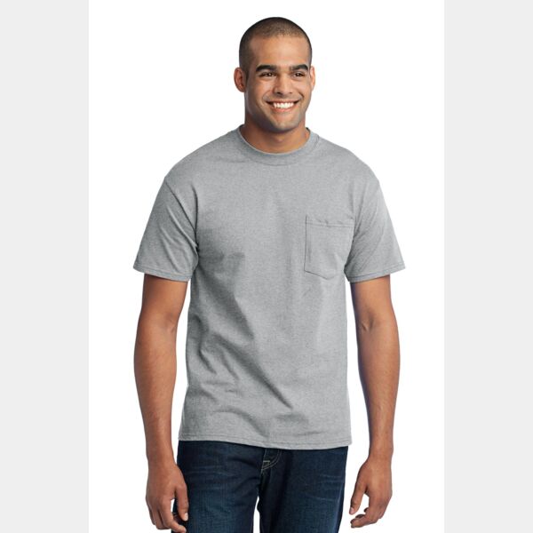 Port & Company Core Blend Pocket Tee PC55P Core Blend Pocket Tee Thumbnail
