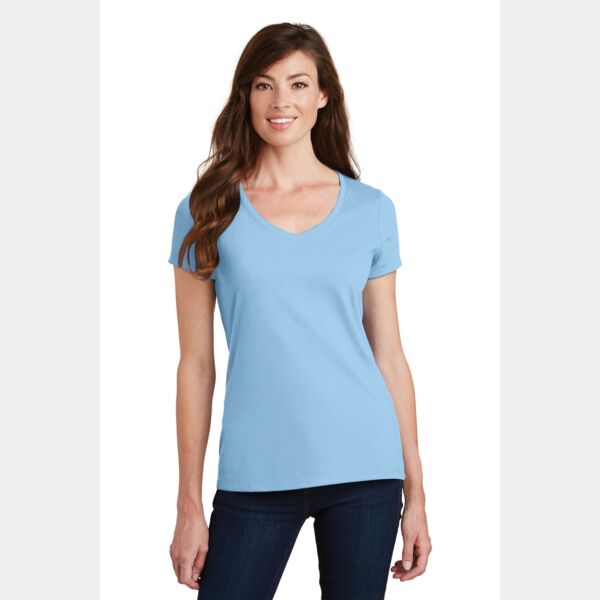 Ladies Fan Favorite V Neck Tee Thumbnail