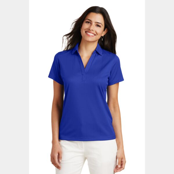 Port Authority Ladies Performance Fine Jacquard Polo L528 Ladies Performance Fine Jacquard Polo Thumbnail