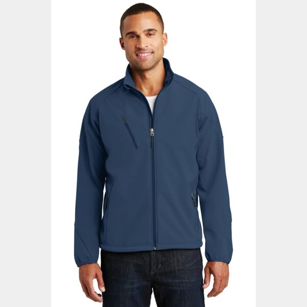 Port Authority Textured Soft Shell Jacket J705 Textured Soft Shell Jacket Thumbnail