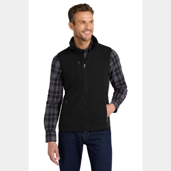 Port Authority R Tek ® Pro Fleece Full Zip Vest F228 R Tek ® Pro Fleece Full Zip Vest Thumbnail