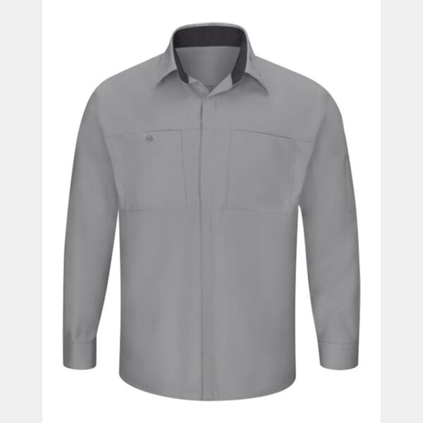 Red Kap Performance Plus Long Sleeve Shirt with OilBlok Technology - Long Sizes SY32L Performance Plus Long Sleeve Shirt with OilBlok Technology - Long Sizes Thumbnail