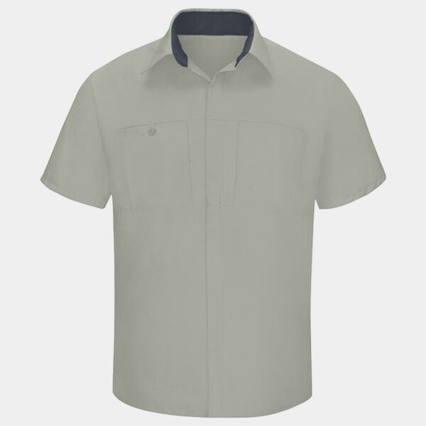 Red Kap Performance Plus Short Sleeve Shirt with Oilblok Technology SY42 Performance Plus Short Sleeve Shirt with Oilblok Technology Thumbnail