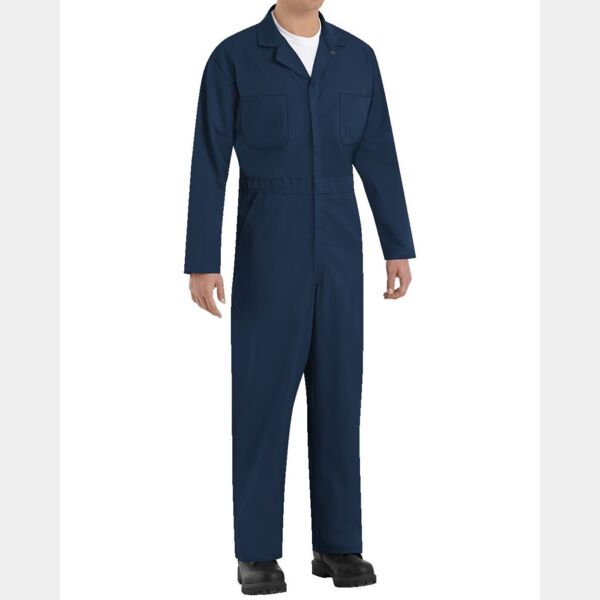 Twill Action Back Coverall Long Sizes Thumbnail