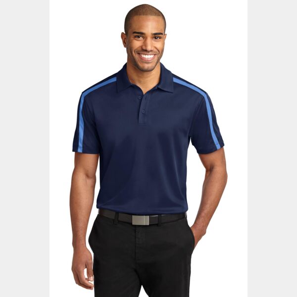 Port Authority Silk Touch Performance Colorblock Stripe Polo K547 Silk Touch Performance Colorblock Stripe Polo Thumbnail