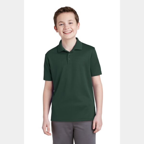 Sport Tek Youth PosiCharge ® RacerMesh ® Polo YST640 Youth PosiCharge ® RacerMesh ® Polo Thumbnail