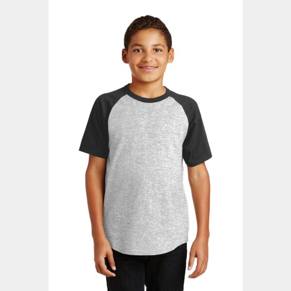 Youth Short Sleeve Colorblock Raglan Jersey Thumbnail