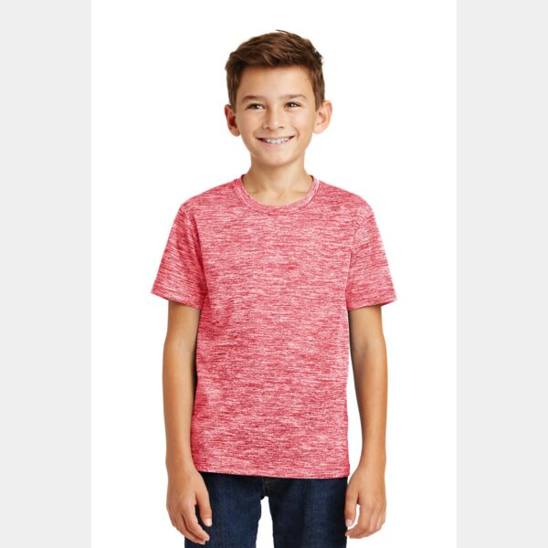 Youth PosiCharge ® Electric Heather Tee Thumbnail