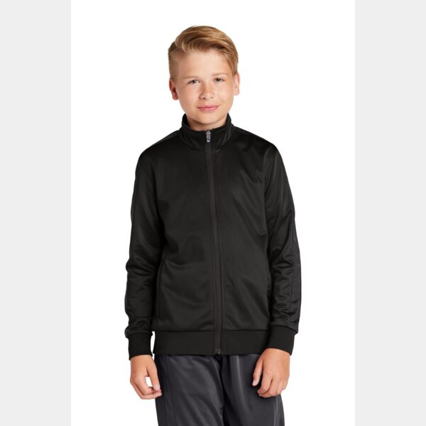 Youth Tricot Sleeve Stripe Track Jacket Thumbnail