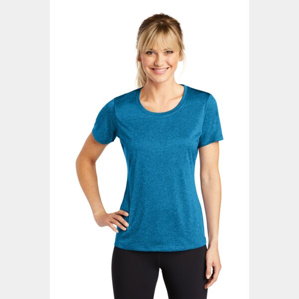 Ladies Heather Contender Scoop Neck Tee Thumbnail