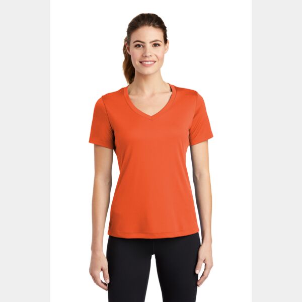 Ladies PosiCharge ® Competitor V Neck Tee Thumbnail