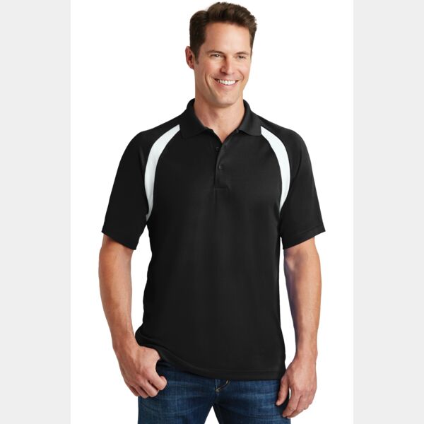Sport Tek Dry Zone ® Colorblock Raglan Polo T476 Dry Zone ® Colorblock Raglan Polo Thumbnail
