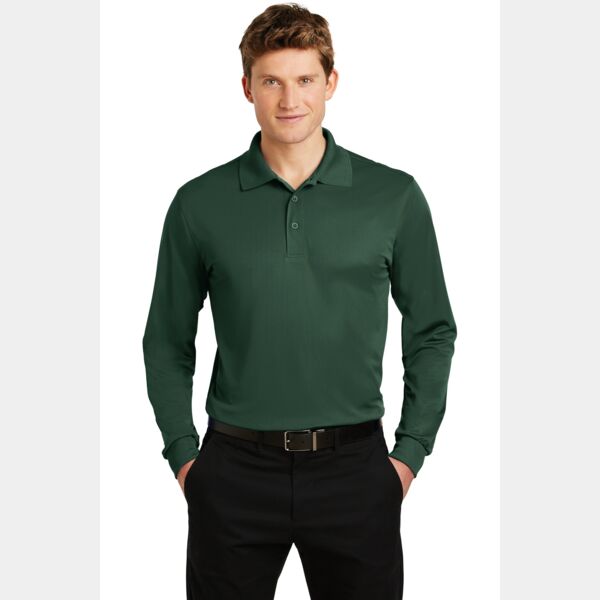 Sport Tek Long Sleeve Micropique Sport Wick ® Polo ST657 Long Sleeve Micropique Sport Wick ® Polo Thumbnail