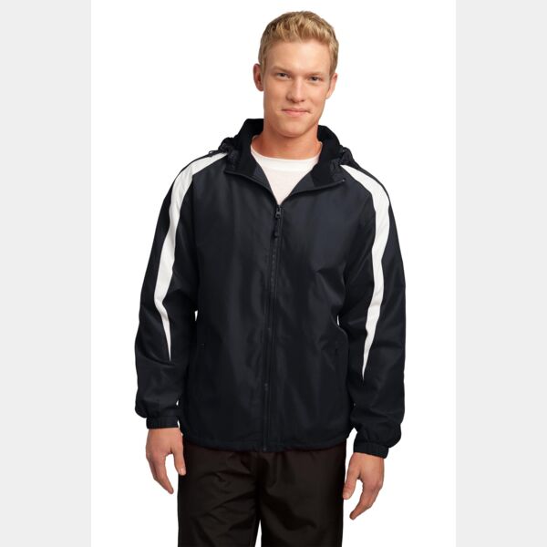 Sport Tek Fleece Lined Colorblock Jacket JST81 Fleece Lined Colorblock Jacket Thumbnail
