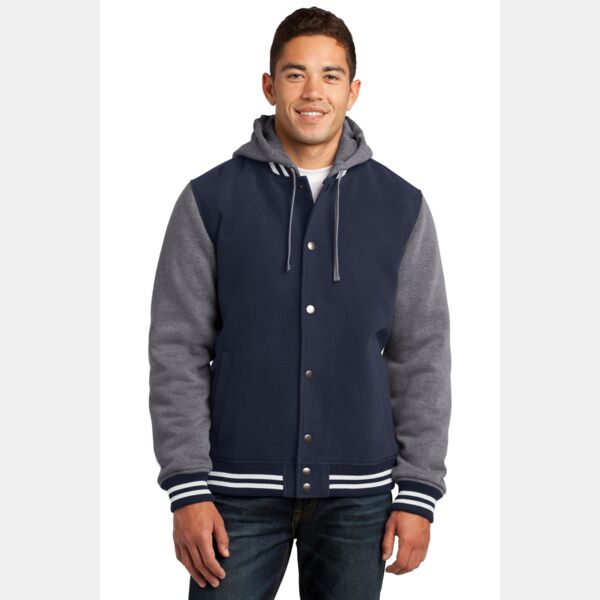 Sport Tek Insulated Letterman Jacket JST82 Insulated Letterman Jacket Thumbnail