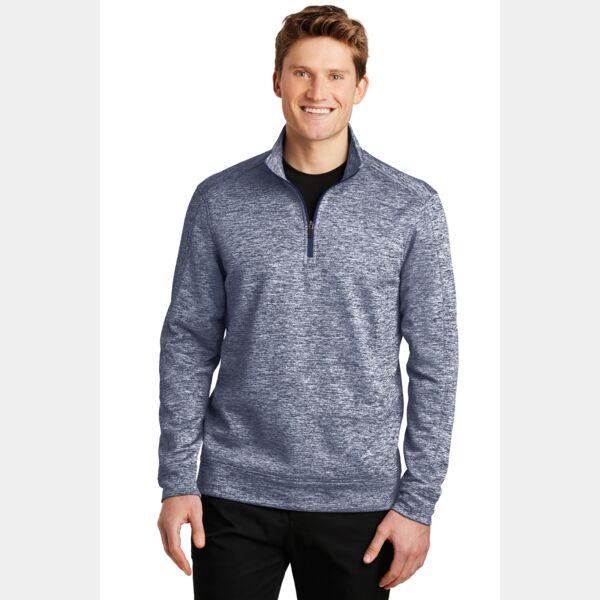 Sport Tek PosiCharge ® Electric Heather Fleece 1/4 Zip Pullover ST226 PosiCharge ® Electric Heather Fleece 1/4 Zip Pullover Thumbnail