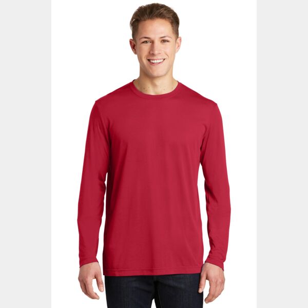 Long Sleeve PosiCharge ® Competitor Cotton Touch Tee Thumbnail
