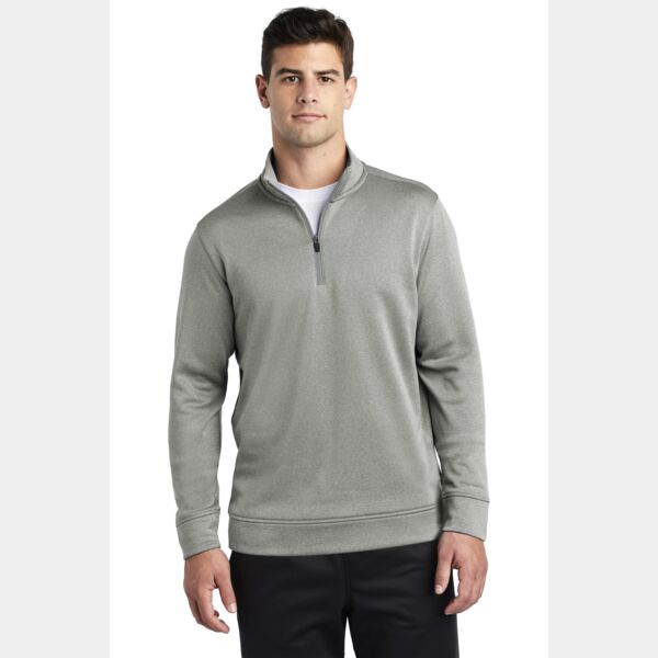 Sport Tek PosiCharge ® Sport Wick ® Heather Fleece 1/4 Zip Pullover ST263 PosiCharge ® Sport Wick ® Heather Fleece 1/4 Zip Pullover Thumbnail