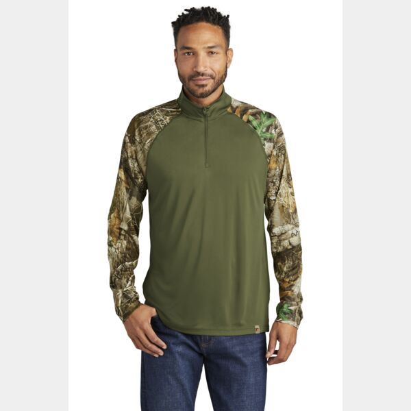 Russell Outdoors Realtree ® Colorblock Performance 1/4 Zip RU152 Realtree ® Colorblock Performance 1/4 Zip Thumbnail