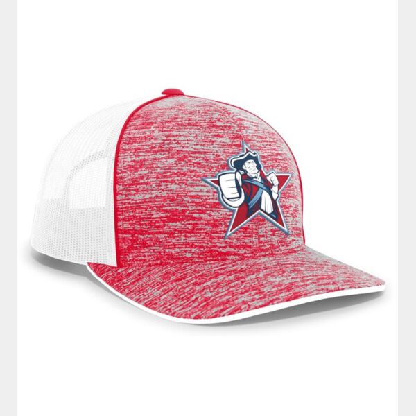 Pacific Headwear Aggressive Heather Trucker Snapback Cap 106C Aggressive Heather Trucker Snapback Cap Thumbnail