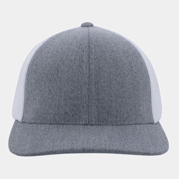 Pacific Headwear Heather Trucker PacFlex Cap P405 Heather Trucker PacFlex Cap Thumbnail
