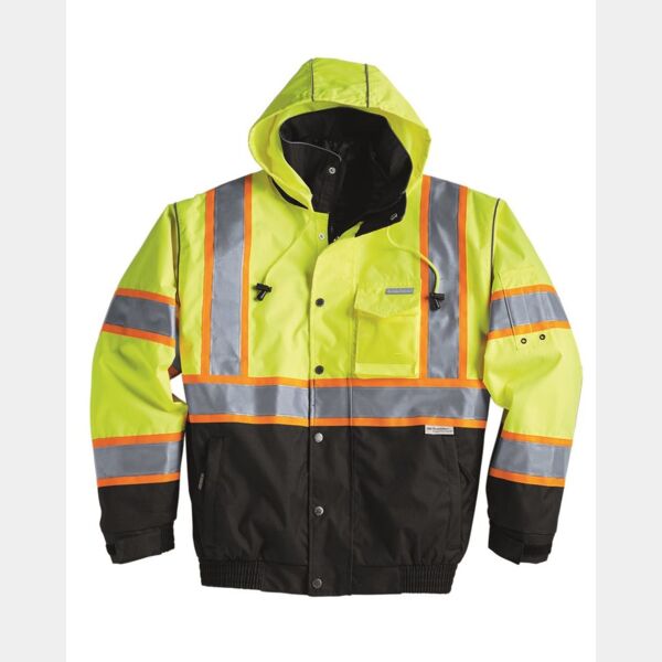 Kishigo Premium Brilliant Series® Bomber Jacket JS119-120 Premium Brilliant Series® Bomber Jacket Thumbnail