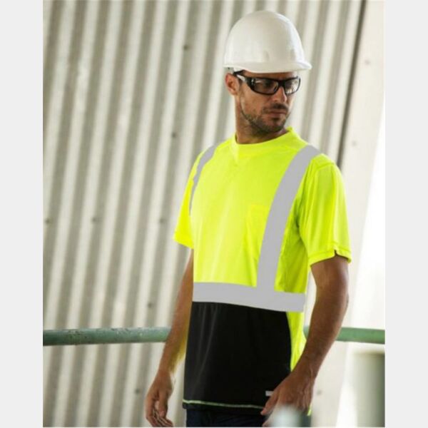 Kishigo Black Bottom Class 2 T-Shirt 9162 Black Bottom Class 2 T-Shirt Thumbnail