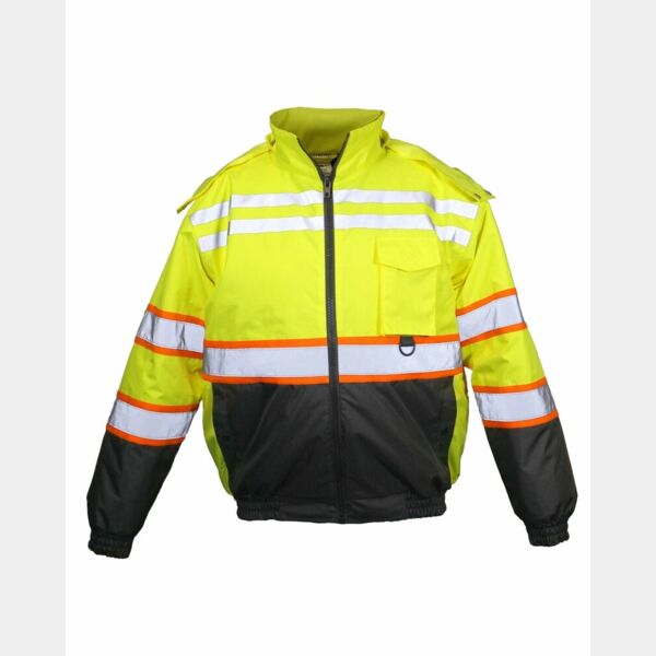 Kishigo Economy Contrast Class 3 Bomber Jacket JS156 Economy Contrast Class 3 Bomber Jacket Thumbnail